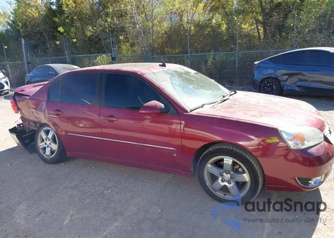 2007 Chevrolet Malibu Ltz z USA, uszkodzony, nr VIN 1G1ZU57N37F136617